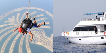 Fujairah Yacht + Sky Dive Dubai